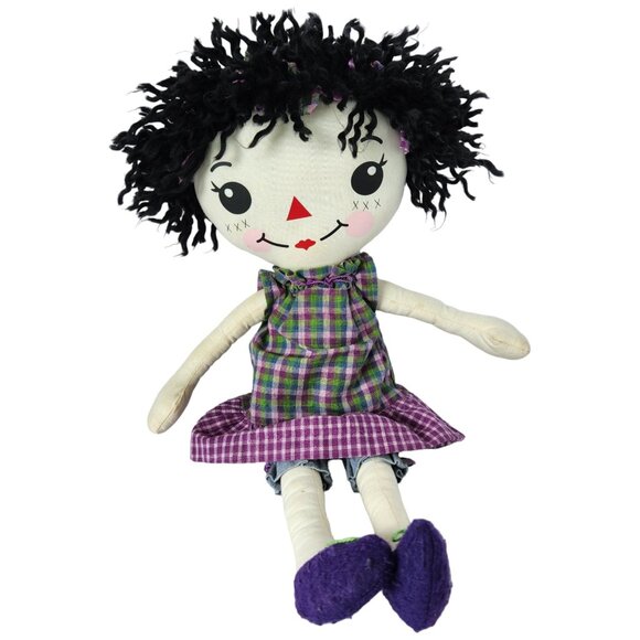 Raggedy Ann Style Doll Cinnamon Annie 16" Adorable Handmade in USA - Picture 1 of 9